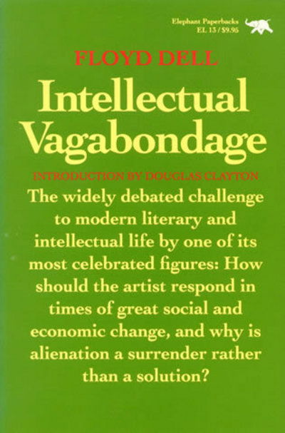 Cover for Floyd Dell · Intellectual Vagabondage (Paperback Book) (1990)