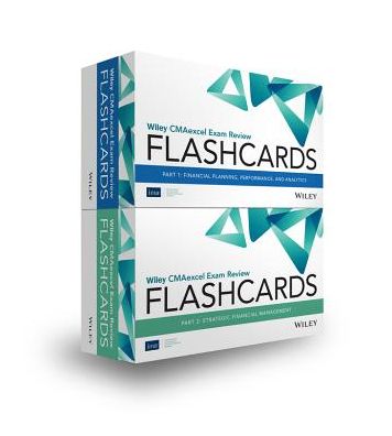 Cover for Ima · Wiley CMAexcel Exam Review 2020 Flashcards: Complete Set (Taschenbuch) (2019)