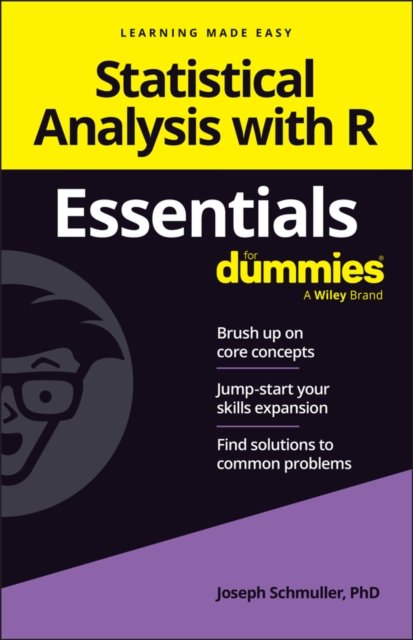 Cover for Joseph Schmuller · Statistical Analysis with R Essentials For Dummies (Paperback Bog) (2024)