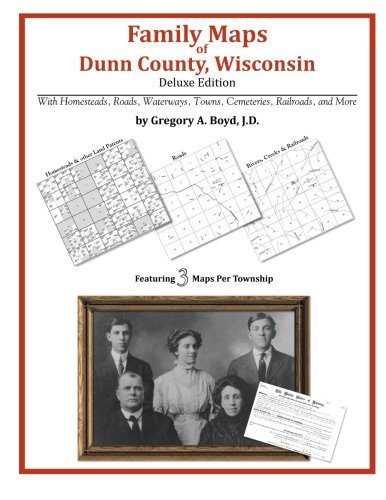 Cover for Gregory A. Boyd J.d. · Family Maps of Dunn County, Wisconsin (Paperback Bog) (2010)