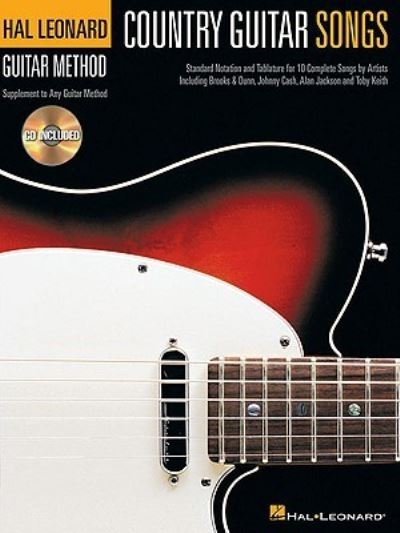 Cover for Hal Leonard Publishing Corporation · Country Guitar Songs: Hal Leonard Guitar Method (MISC) (2009)