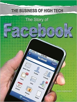 Cover for Adam Sutherland · The story of Facebook (Book) (2012)