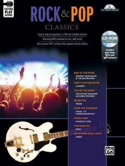 Cover for Alfred Music · Rock &amp; Pop Classics Guitar Play-Along (Pocketbok) (2016)