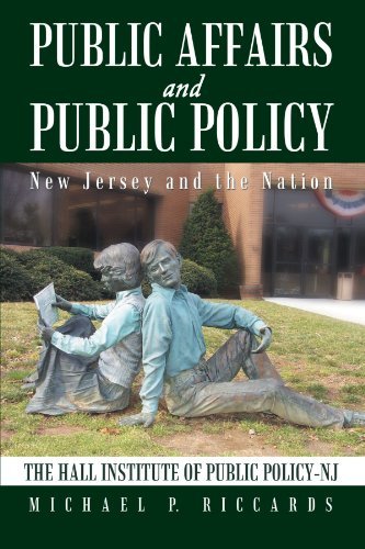 Cover for Michael P. Riccards · Public Affairs and Public Policy: New Jersey and the Nation (Paperback Book) (2012)