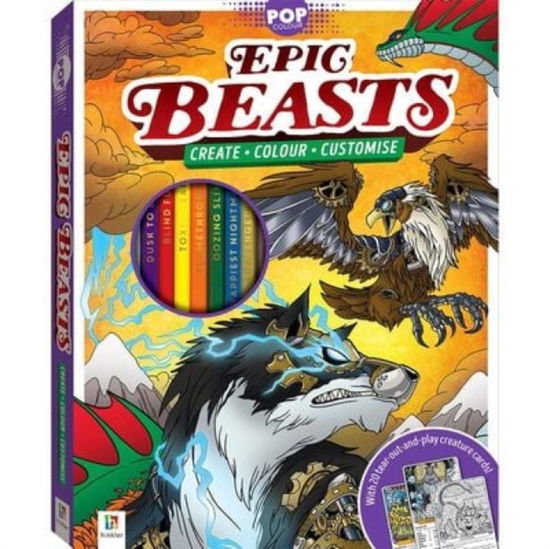 Cover for Pop Colour: Epic Beasts (2020 ed) - Pop Colour (Book) (2020)