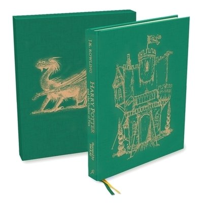 Harry Potter and the Goblet of Fire: Deluxe Illustrated Slipcase Edition - J. K. Rowling - Livros - Bloomsbury Publishing PLC - 9781526600424 - 8 de outubro de 2019