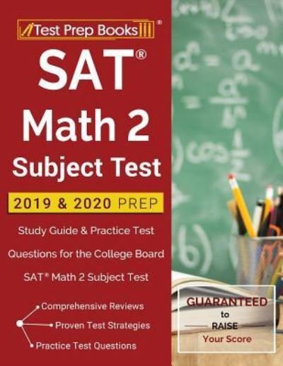 Cover for Test Prep Books · SAT Math 2 Subject Test 2019 &amp; 2020 Prep (Taschenbuch) (2019)