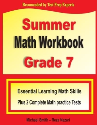 Cover for Michael Smith · Summer Math Workbook Grade 7 (Paperback Book) (2020)