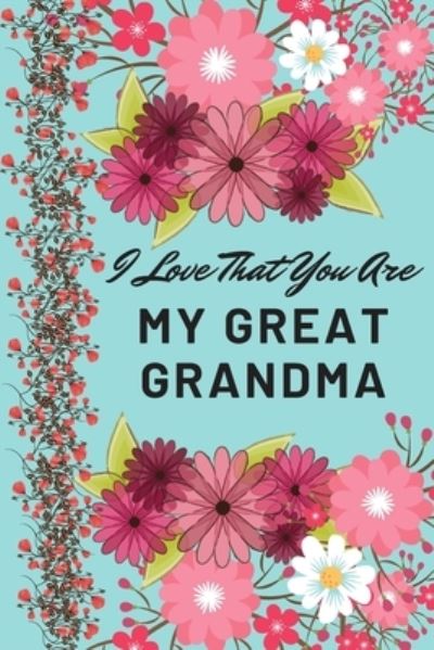 Cover for Housni · I Love That You Are My Great Grandma (Paperback Book) (2019)