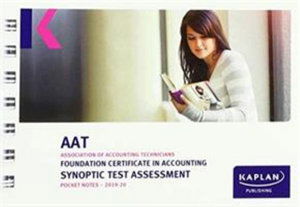 Cover for Kaplan Publishing · Foundation Certificate in Accounting Synoptic Test Assessment - Pocket Notes (Taschenbuch) (2019)