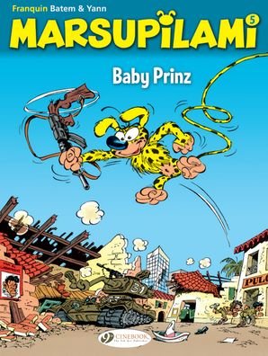 Marsupilami Vol. 5: Baby Prinz - Franquin - Books - Cinebook Ltd - 9781849185424 - September 18, 2020
