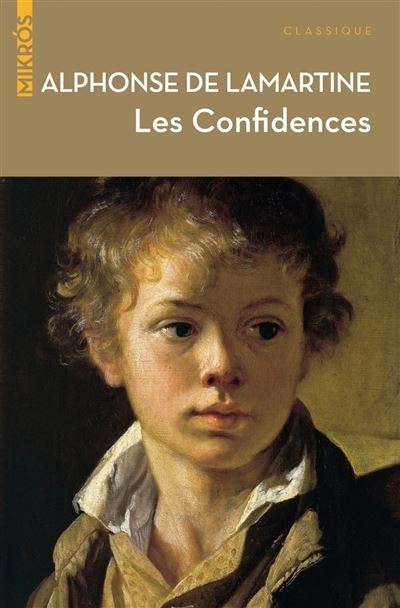 Cover for Alphonse de Lamartine · Les confidences (Paperback Book) (2019)