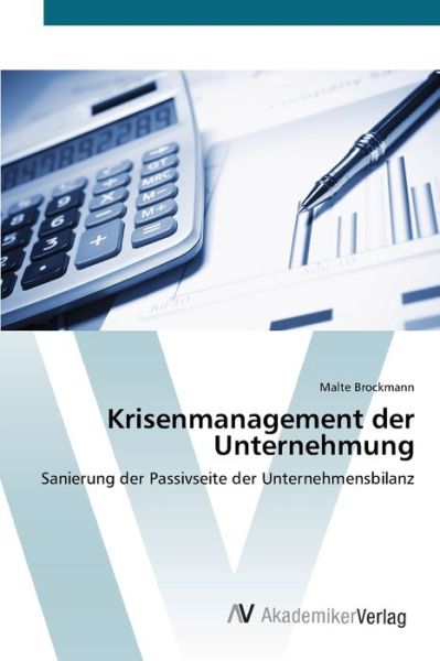 Cover for Brockmann · Krisenmanagement der Unterneh (Book) (2012)