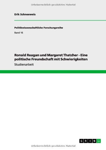 Cover for Schneeweis · Ronald Reagan und Margaret T (Book) [German edition] (2011)