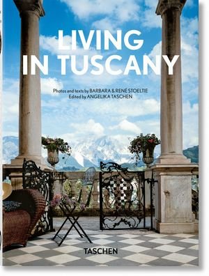 Cover for Rene Stoeltie, Barbara &amp; · Living in Tuscany. 40th Ed. - 40th Edition (Innbunden bok) [Multilingual edition] (2023)