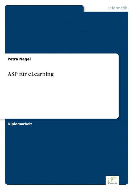 Cover for Petra Nagel · Asp Für Elearning (Pocketbok) [German edition] (2000)