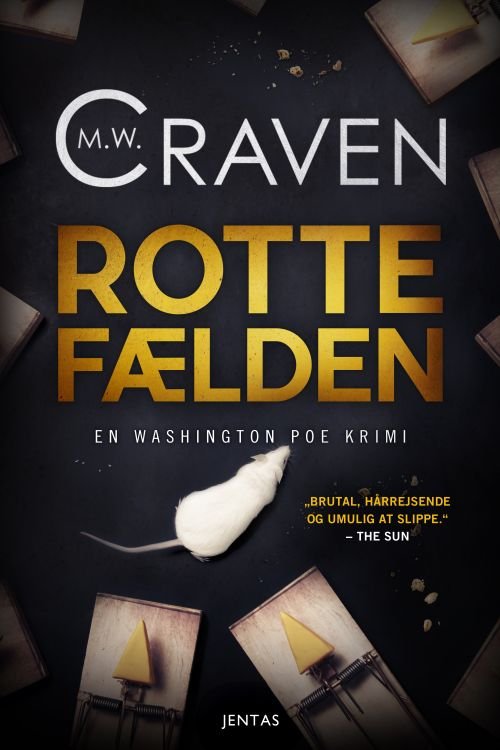 Cover for MW Craven · Washington Poe #4: Rottefælden (Sewn Spine Book) [1er édition] (2022)
