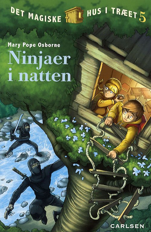 Cover for Mary Pope Osborne · Det magiske hus i træet: Det magiske hus i træet (5) - Ninjaer i natten (Book) [1th edição] (2008)