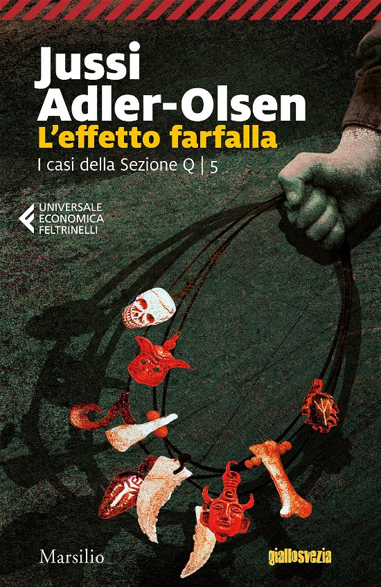 Cover for Jussi Adler-Olsen · L' Effetto Farfalla. I Casi Della Sezione Q #05 (Bok)