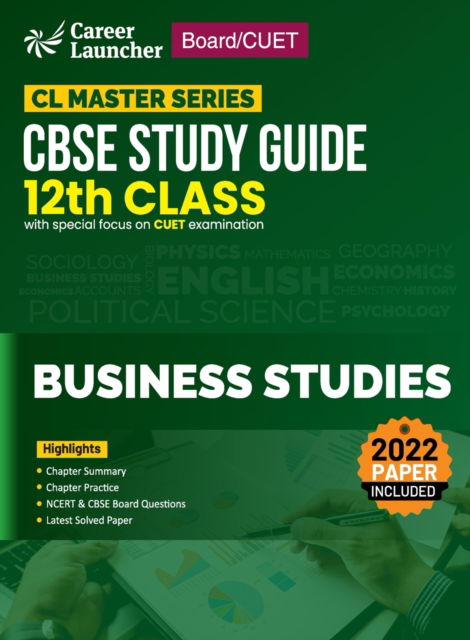 Cover for G K Publications Ltd · Board plus CUET 2023 CL Master Series - CBSE Study Guide - Class 12 - Business Studies (Paperback Bog) (2022)
