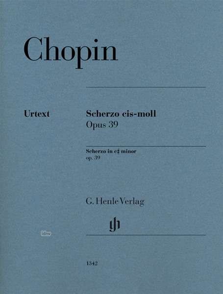 Cover for Chopin · Scherzo cis-moll op. 39 (Buch)