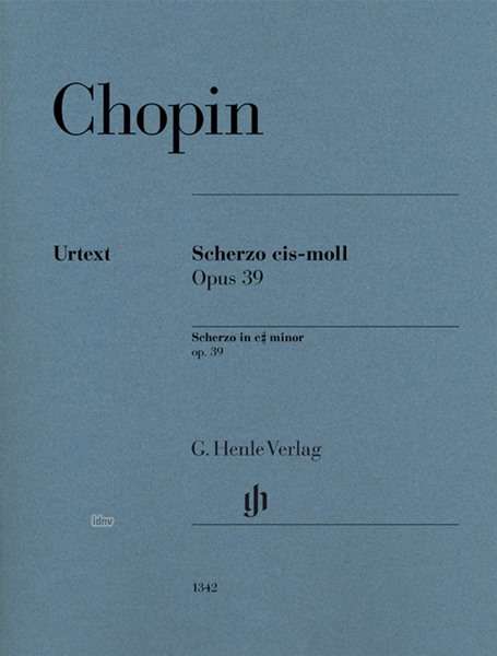 Cover for Chopin · Scherzo cis-moll op. 39 (Book)