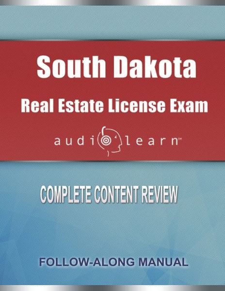 Cover for Audiolearn Content Team · South Dakota Real Estate License Exam AudioLearn (Paperback Book) (2020)