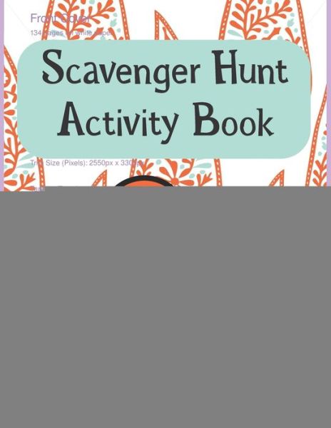 Cover for Laura Akins · Scavenger Hunt Activity Book (Taschenbuch) (2020)