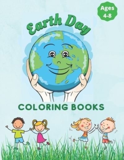 Cover for Design Art · Earth Day Coloring Book For Kids ages 4-8 (Paperback Bog) (2021)