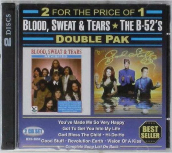Cover for Blood Sweat &amp; Tears / B-52's · Double Pak (CD) (2014)