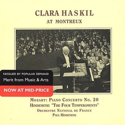 Clara Haskil at Montreux - Mozart / Hindemith / Haskil - Musikk - MA - 0017685486425 - 26. juni 2001