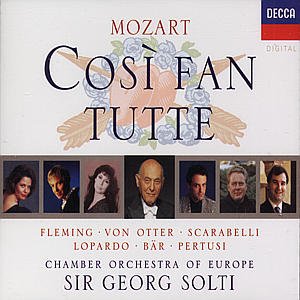Cosi Fan Tutte - Mozart / Solti / Chamber Orchestra of Europe - Musiikki - OPERA - 0028944417425 - tiistai 12. maaliskuuta 1996