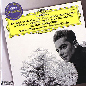 Brahms / Dvorak / Karajan / Berlin Philharmonic · 8 Hungarian Dances / 5 Slavonic Dances (CD) (1995)