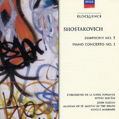 Cover for Osr / Kertesz / Ogdon / Acadstmartin · Symphony No. 5 / Piano Concert (CD) (2013)