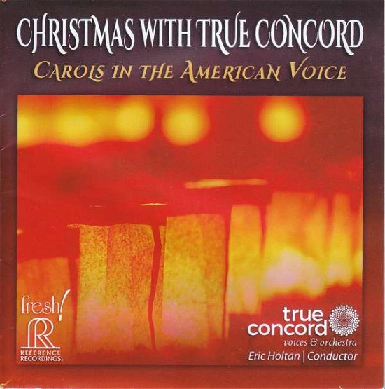 Cover for True Concord Voices &amp; Orch. · Christmas With True Concord: Carols In The American Voice (CD) (2019)