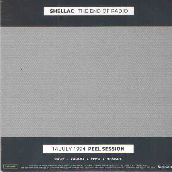 The End Of Radio - Shellac - Musiikki - TOUCH AND GO RECORDS - 0036172112425 - perjantai 14. kesäkuuta 2019