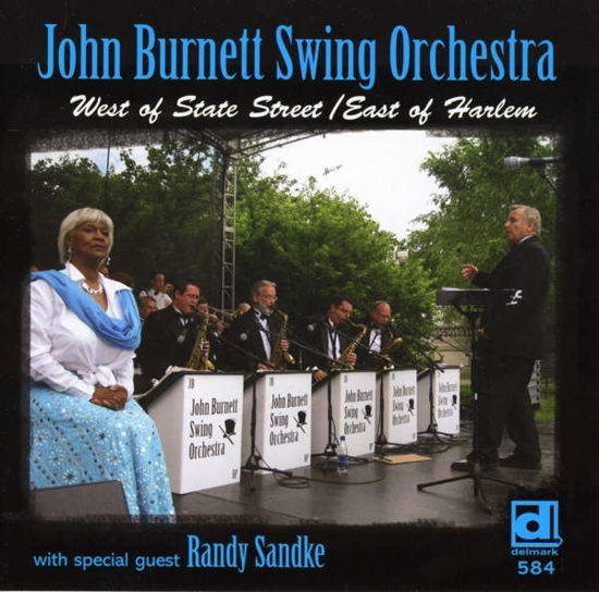 Cover for John -Swing Orchestra- Burnett · West Of State Street (CD) (2008)