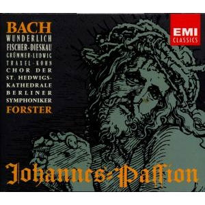 Cover for Bach · Johannes Passion (CD)