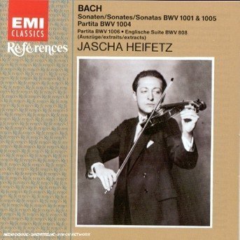 Cover for Heifetz Jascha · Bach: Sonaten &amp;  Partiten (CD) (2003)