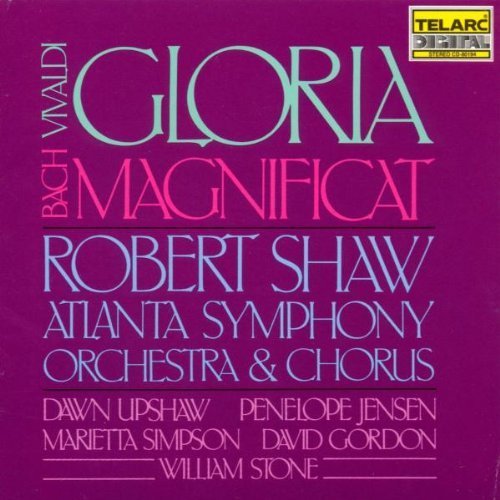 Vivaldi: Gloria - Atlanta Symp Orch / Shaw - Música - Telarc - 0089408019425 - 19 de mayo de 1989