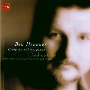 Cover for Heppner / Beethoven / Liszt / Schumann / Strauss · Dedication-Heppner Beethoven Liszt Schumann (CD) (1998)