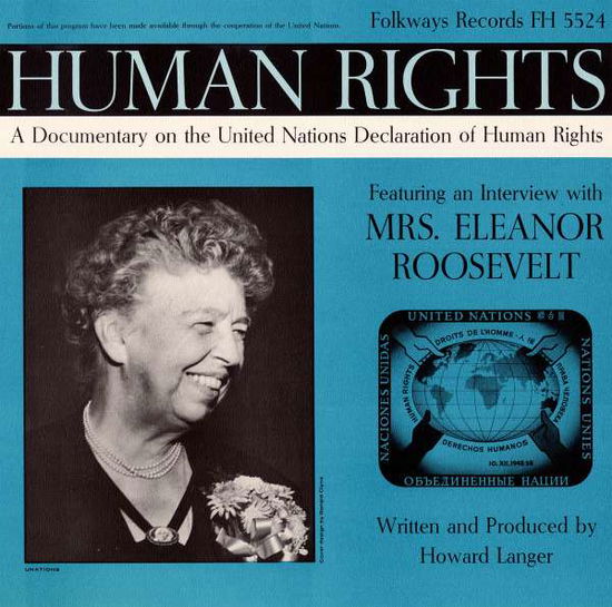 Cover for Eleanor Roosevelt · Human Rights: United Nations Declaration (CD) (2012)