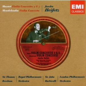 Mozart / Mendelssohn: Violin C - Heifetz Jascha - Musikk - EMI - 0094635321425 - 17. desember 2009