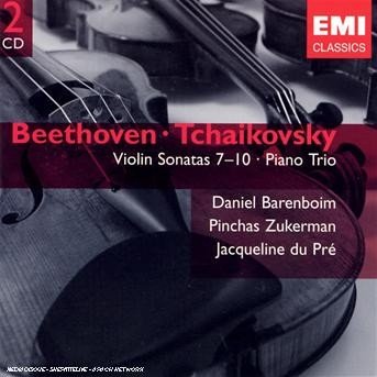 Cover for Du Pre / Barenboim / Zukerman · Beethoven - Violin Sonatas (CD) [Remastered edition] (2006)