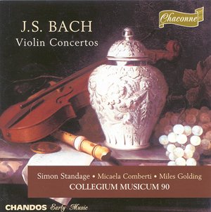 Violin Concertos - Bach,j.s. / Comberti / Golding / Standage - Música - CHN - 0095115059425 - 24 de septiembre de 1996