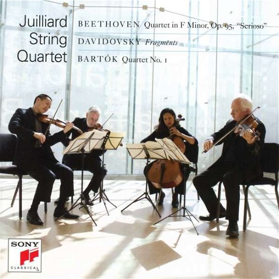 Cover for Juilliard String Quartet · Beethoven - Davidovsky -  Bartok (CD) (2018)