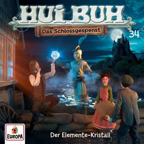 Cover for Hui Buh Neue Welt · Folge 34: Der Elemente-kristall (CD) (2022)