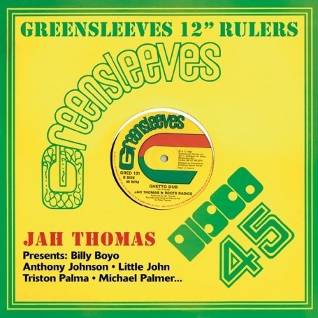 Cover for 12&quot; Rulers: Jah Thomas / Various (CD) (2008)