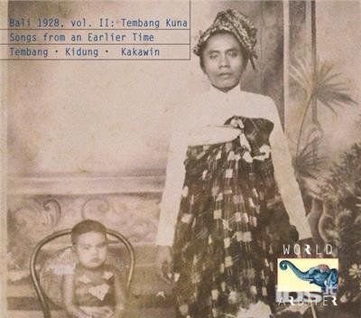 Cover for Bali 1928 II Tembang Kuna: Songs from an / Var (CD) (2015)