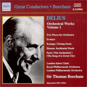 Orchestral Works-vol. 1 - F. Delius - Musik - NAXOS HISTORICAL - 0636943190425 - 1. Juni 2000